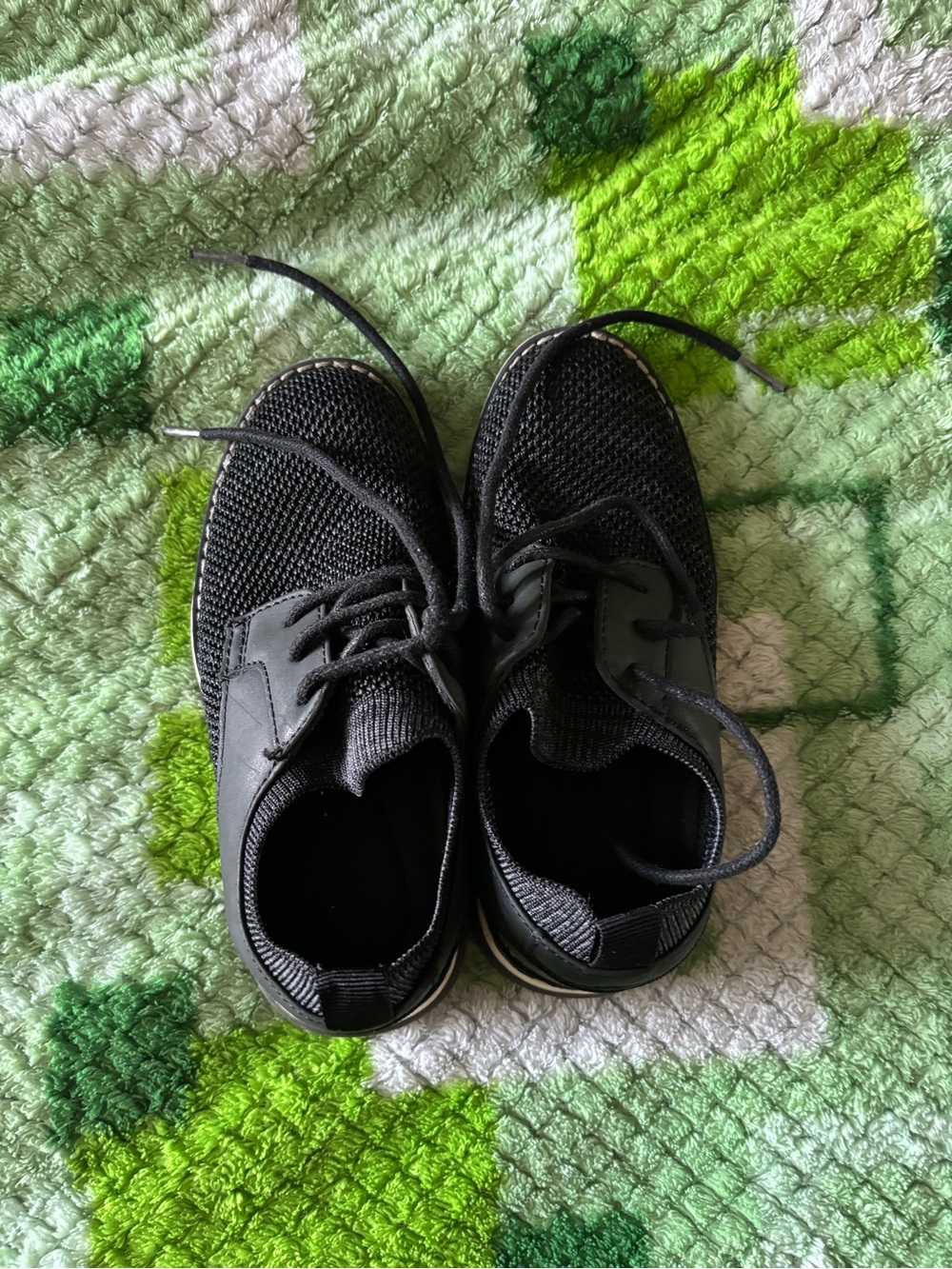 BRUNO MARC Boys Knitted Oxford Dress Shoes size 10